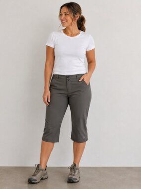 REI Endeavor Hiking Capri Womens 10 Utility Outdoor Lightweight Camping Gorpcore